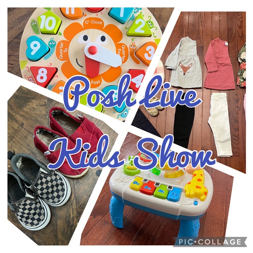 Friday at 1:10pm EST Posh Live Kids Show